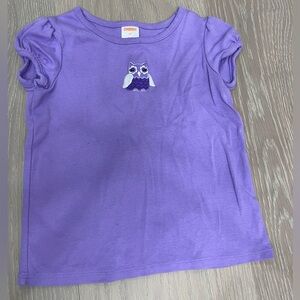 Gymboree. Girls size 4T. Lavender owl. EUC